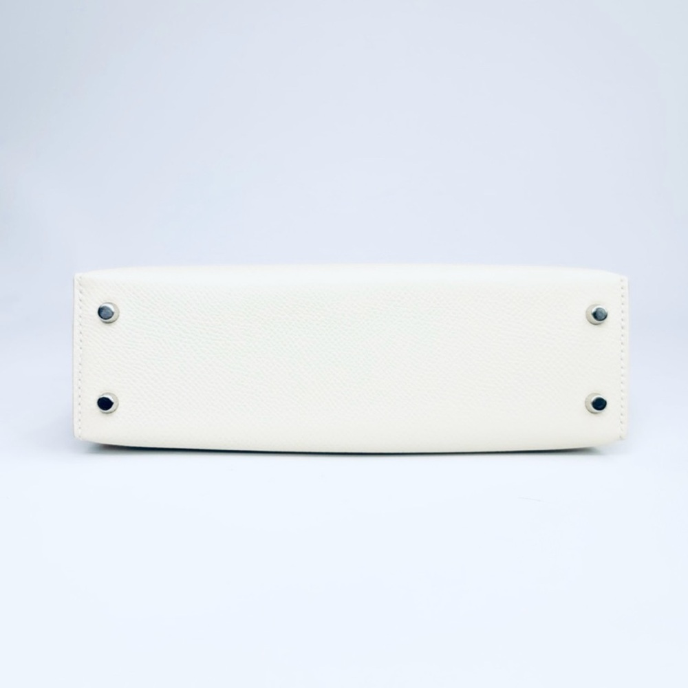 Hermes Kelly Mini Craie Epsom - Picture 9 of 11